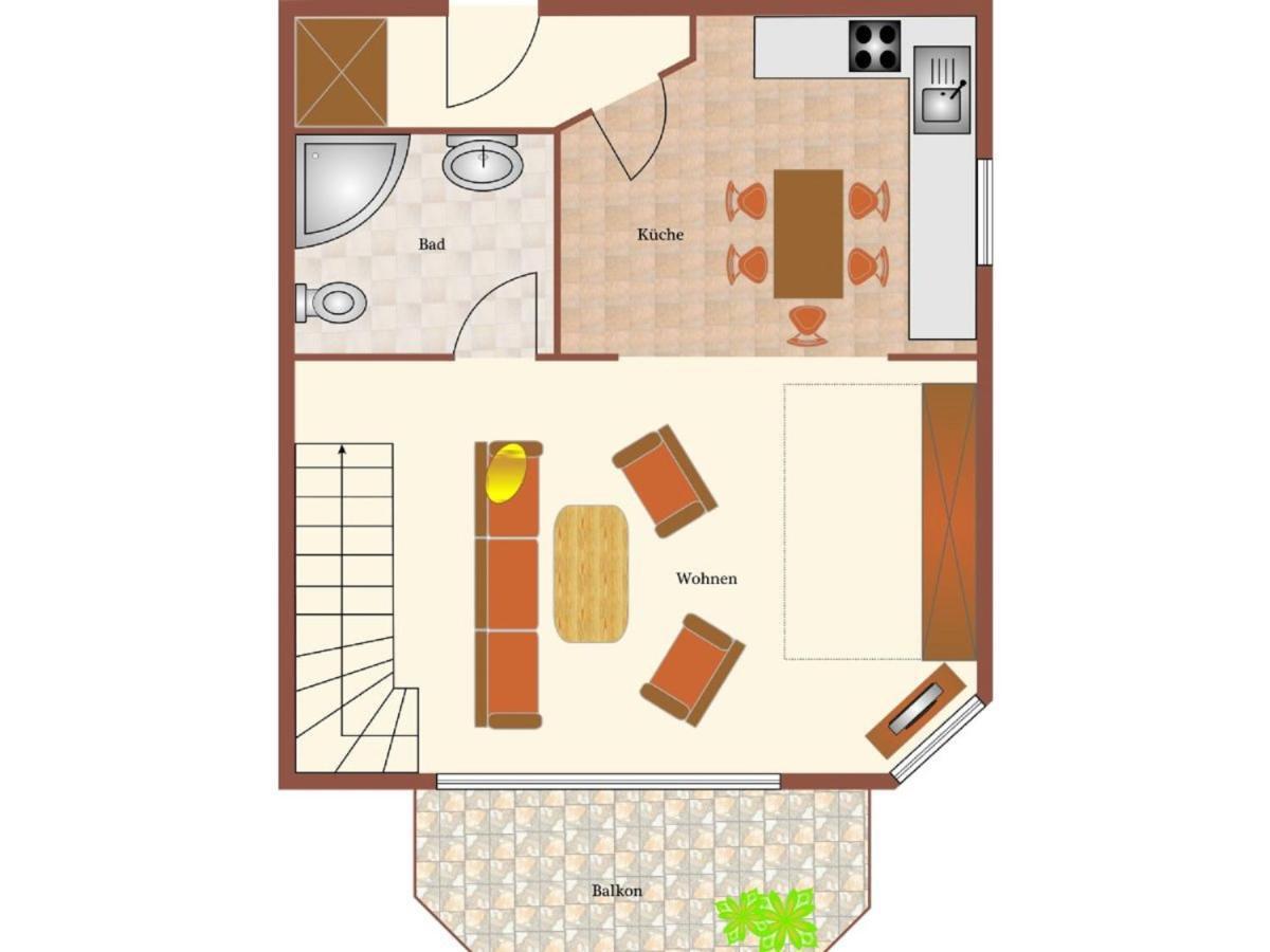 Appartamento Haus Duenenglueck, Whg 11 Cuxhaven Esterno foto